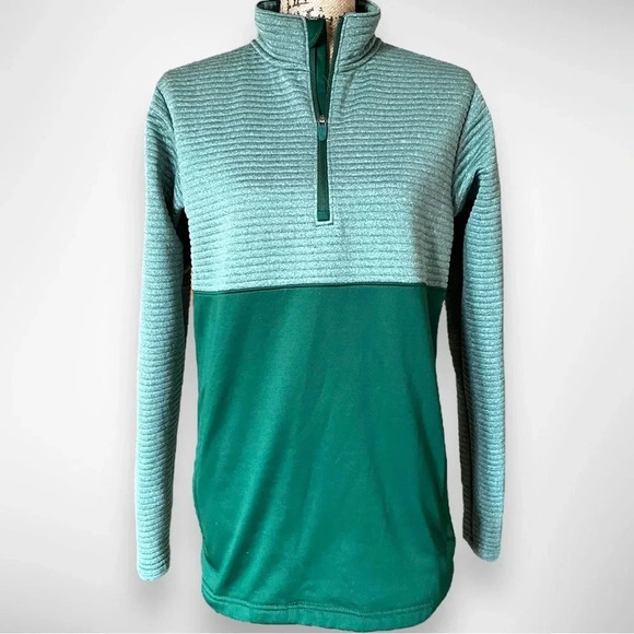 HOLLOWAY Men's 3D Regulate 1/4 Zip Pullover Forest Green Small | EUC - Picture 3 of 8